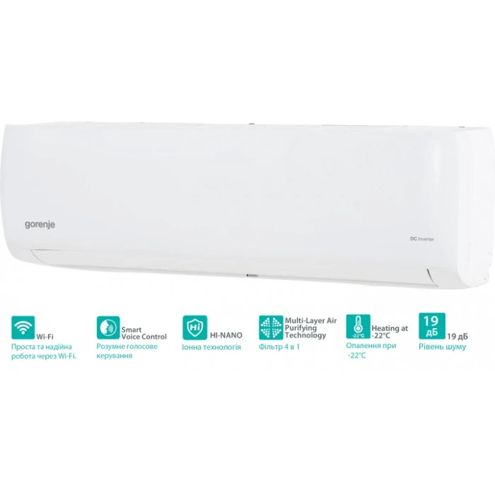 Gorenje TITAN Серія TITAN(-22°С) R32 inverter GORENJE TITAN 35 CJ
